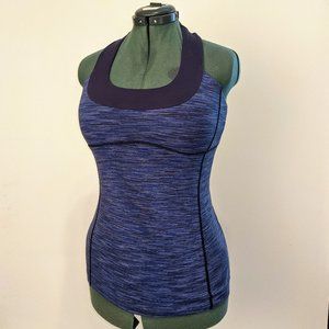 Lululemon Scoop Neck Tank with Built In Bra size 8